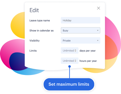 Cap leave with leave type limits